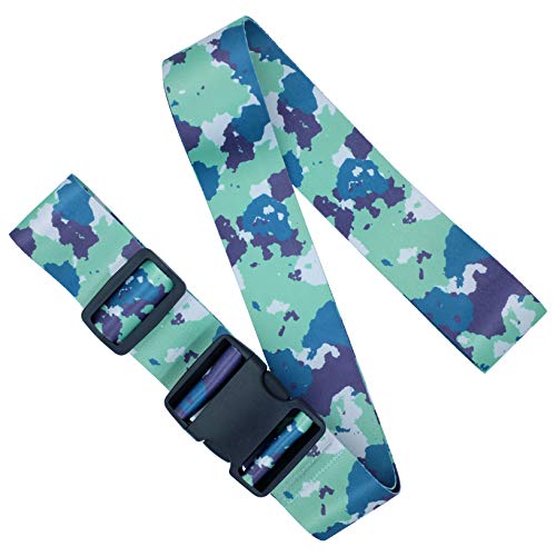 Koffergurt Gepäckgurt/Gurt Verstellbare - Kofferband Farbig - Reisezubehör - Grün Tarnen - INNObeta