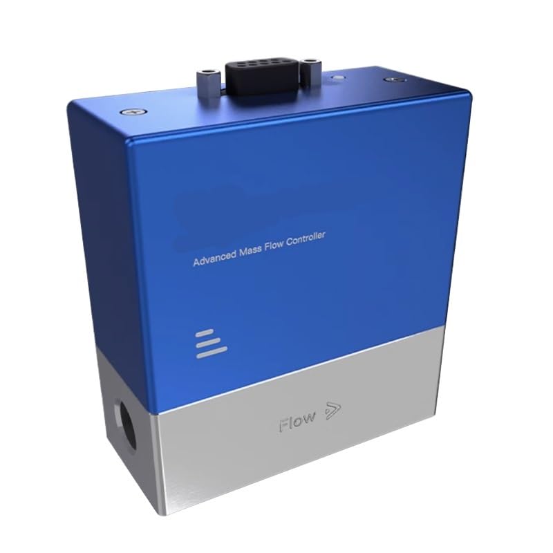 Medidor de flujo de agua, Controlador de caudalímetro másico de gas, medidor de caudal de gas térmico inteligente de aire de alta precisión, semiconductor(50-200sccm)