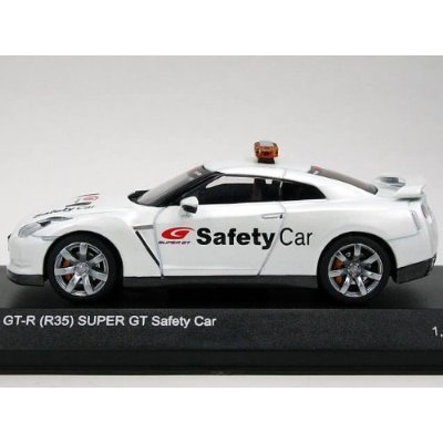 1/43 日産 GT-R スーパーGT セーフティーカー ホワイト 完成品 Amazon | 1/43 日産 GT-R スーパーGT セーフティーカー ホワイト