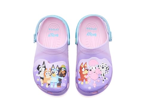 Crocs Unisex Kids Bluey Classic Clogs (Toddler) Bluey/Pink 6 Toddler Medium