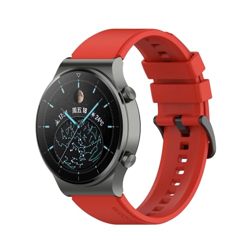 Correa Huawei Watch GT 2 Pro 46mm de silicona para entrenar y vestir cómodo
