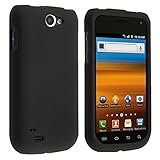 Aimo Wireless SAMT679PCLP001 Rubber Essentials Slim and Durable Rubberized Case for Samsung Exhibit II 4G/Galaxy Exhibit 4G T679 - Retail Packaging - Black