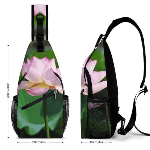 Bolso tipo cruzado casual para viaje y senderismo miniatura 2