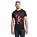 Marvel Herren Spiderman Logo Swing T-Shirt, Schwarz (Black Blk), XX-Large