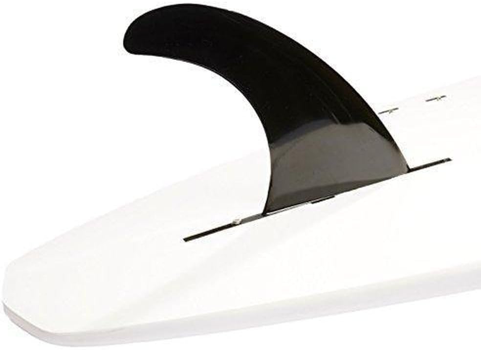 DORSAL Signature Surf SUP Single Center Fin for Longboard Surfboard 10 Inch Black