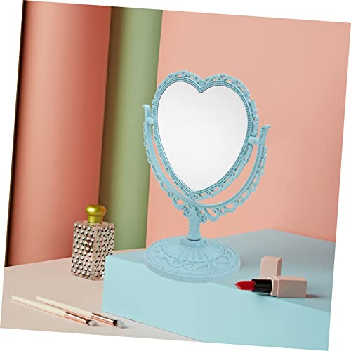 Espejo para maquillaje doble cara con base desmontable miniatura 6