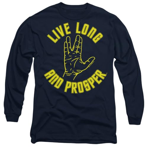 Star Trek t-shirt manches longues idéal pour vos soirées streaming et conventions