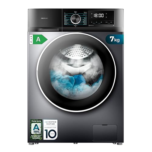 Cecotec Lave-linge 7 kg à chargement frontal Bolero...