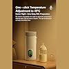 Ghzste Tragbarer Wasserkocher, Intelligente Temperaturregelung, Wiederaufladbar, Tragbar, Kleiner Wasserkocher für Auto, Milchwärmer, 350 Ml #2