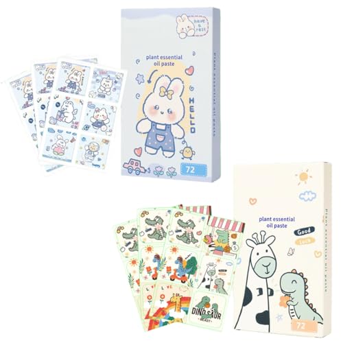 GXGM 2 Cajas Parche Repelente de Mosquitos Niños, Antimosquitos Bebe, Anti Mosquitos, Parche Antimosquitos, Previene Picaduras de Mosquitos, para Acampar al Aire Libre para Adultos y Niños