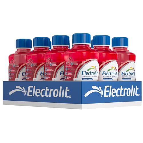Electrolit Electrolyte Beverage Strawberry 21 Fl Oz bottle (Pack of 12)