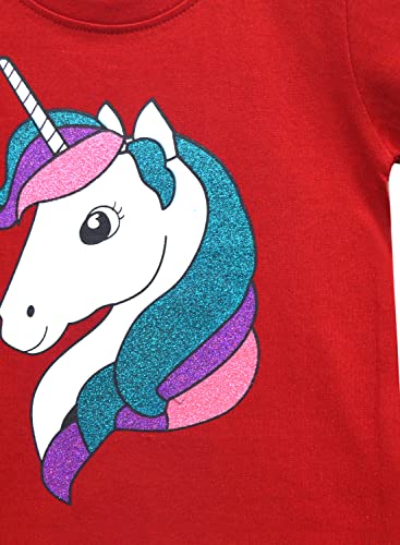 Image of A.T.U.N. (ALL THINGS UBER NICE) Girls Printed Round Neck Short Sleeve Regular T-Shirt
