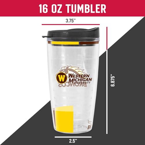 Image of Rico Industries NCAA Double Wall Tritan Tumbler 16oz or 22oz