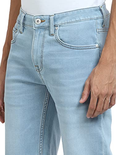 Image of Jack & Jones Men's Slim Fit Low-Rise Cotton Denim Shorts | Everyday Comfort