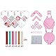 Pretty Pixels Bandai Krazy Pixels – Radiergummi-Fabrik – Starter-Set – Thema Süßigkeiten – Basteln – 38522