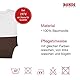 Baby-Body ’Hosenträger’ aus Baumwolle Gr. 68 I Schöner Jungen-Body in Braun I Body für Babys mit Hosenträger-Print I Baby Bodysuit aus Single-Jersey I Wunderschöne & bequeme Kinderbekleidung