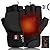 Heated Gloves for Men Women, Rechargeable Full & Half Hands Electric Gloves Heated Fingerless Touchscreen Gloves Heated Winter Hand Warmer for Work Cycling Skiing Outdoor Snow (Medium)