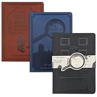 Portico Designs Ltd Sherlock Holmes - Juego de 3 cuadernos,