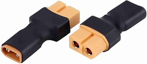 Miniatura 5 de Oumefar 5 unids XT30 a XT60 enchufe hembra macho adaptador convertidor para RC FPV Drone Car LiPo cargador de batería ESC (XT30 macho a XT60 hembra)