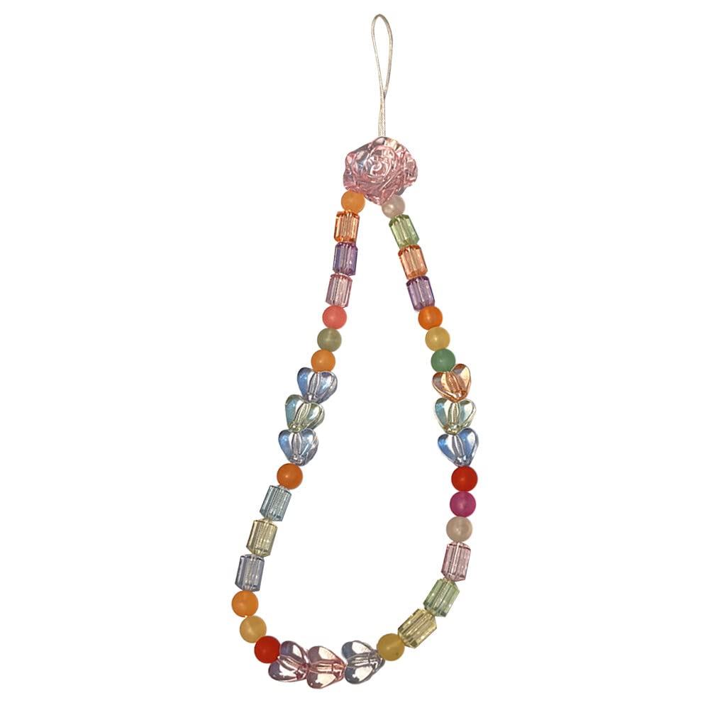 Beaded phone strap wildflower Outlet