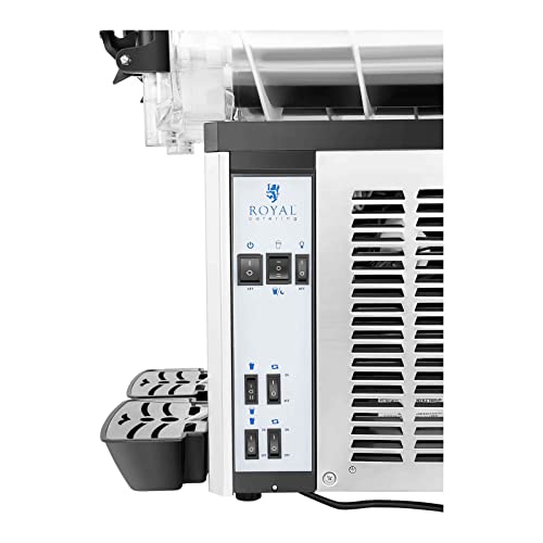 Royal Catering Slush-Eis-Maschine Slushie Maker RCSL 2/12 (2 x 12 L, 500 W, -2 bis -3 °C, BPA-frei, 8-12 Stunden Arbeitszyklus) – Bild 3