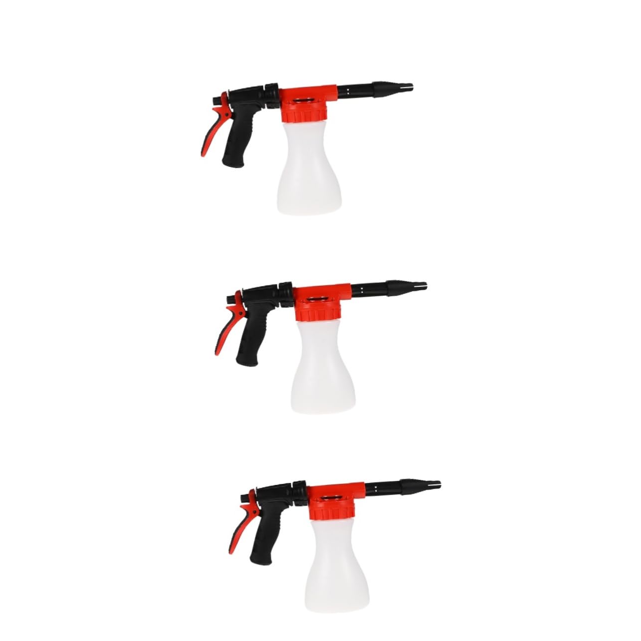 SUPVOX3 pcs PB Bubble Watering Can soap Plant Mister Sprayer Spritzer Pressure Cleaner Snow Foam Lance Hand Sprayer for Lawn Lance Pressure Washer Foam Washer Hand Tools car Foam abs