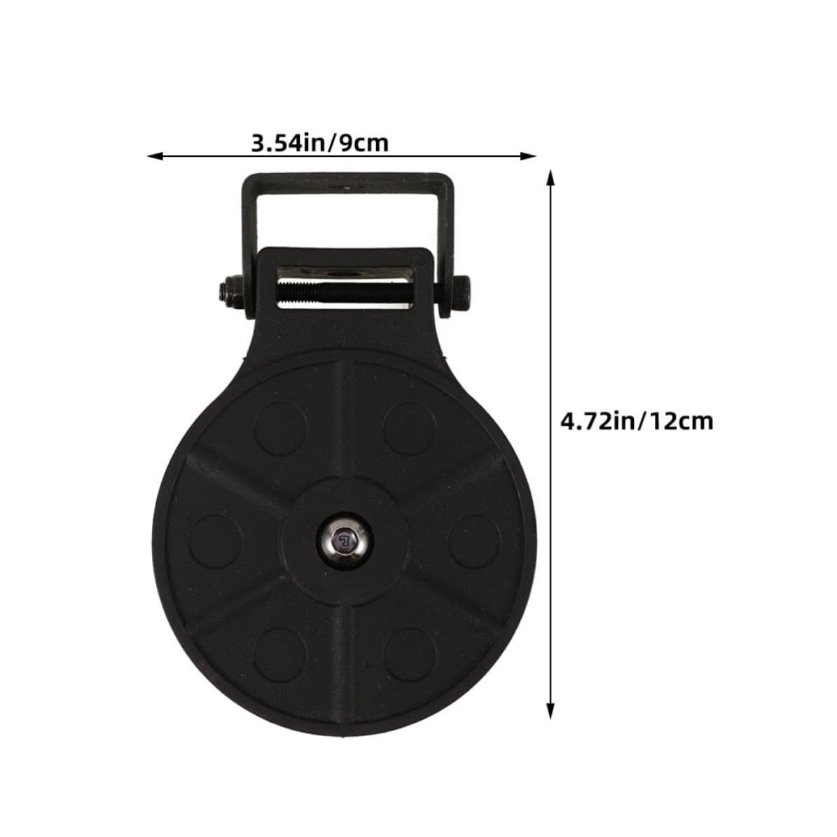 DOITOOL 2 Piezas Polea Elevadora Giratoria para Equipo de Fitness Diseño Ergonómico y Material Abs y Hierro, Adecuado para Entrenamiento de Fuerza en Gimnasio