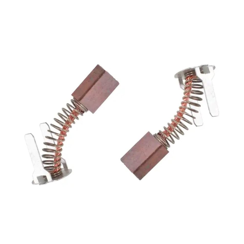 2x Trade-Shop Bronzo Carboncini Spazzole di carbone 4,5x8x11mm compatibili con Bosch GSB 140-LI, GSB 180-LI, GSR 18V-21, GSB 18V-21 Avvitatore