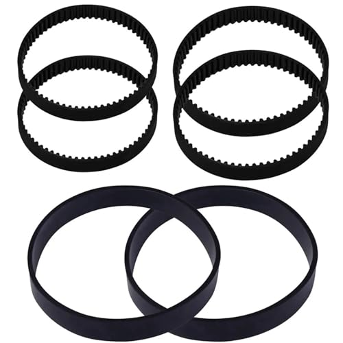 Courroies d'aspirateur de rechange N89R lot de 6 pièces de rechange pour brosse rotative