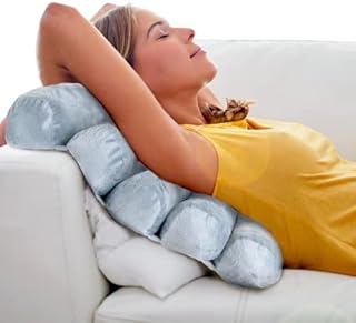 SENSLY - SB84105, Cojín de Relajación Multi-Posición en Poliéster, Flexible y Práctico para el Bienestar, Diseñado para...