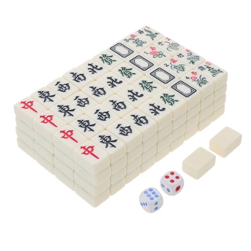 Jeu de mahjong mini compact pour espace restreint en voyage