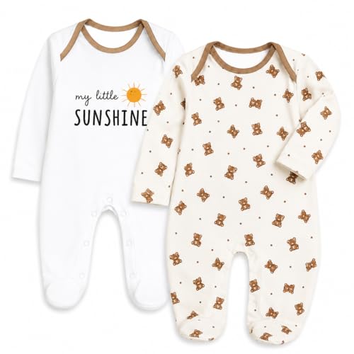 Image of EIO 100% Cotton Rompers Sleepsuits Jumpsuit Night Suits for Infants Newborn Baby Boys & Girls