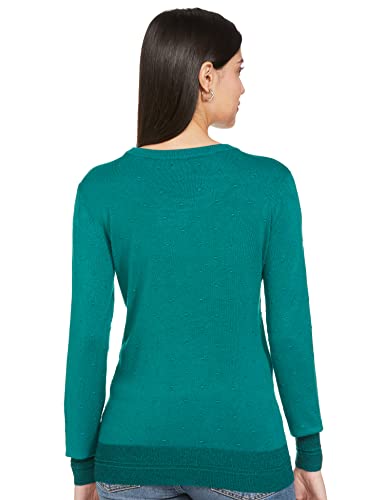 Image of Max Viscose Blend Women's Textured V-Neck Lightweight Sweater