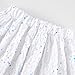 Weixinbuy Sequin Skirt for Girls Kids Sparkly Fashion Shiny Pleated Skirts Elastic Waist A-Line Velvet Glitter Party Outfits