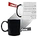 InterestPrint Personalized Shhh, Almost, Now You May Speak, Nevermind I Have to Go Now, Heat Sensitive Color Changing Morphing Coffee Mug, 11 Ounce