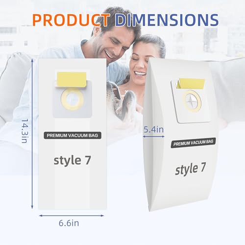 20-Pack-Style-7-Vacuum-bags-Compatible-with-Bissell-Upright-Vacuum-CleanersPart-32120173971Y7354535503554 20 Pack Style 7 Vacuum bags Compatible with Bissell Upright Vacuum CleanersPart 32120173971Y7354535503554