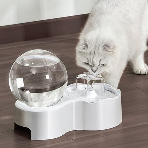 Fuente de agua automática para gatos 2.5L capacidad miniatura 2