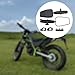YueShengYCHUANG Motorcycle Rearview Mirror Sturdy Foldable for Snowmobile ATV Dirt Bike