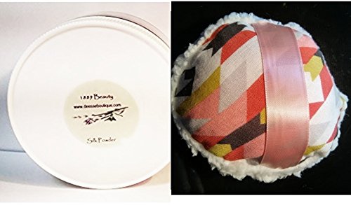 Mini Fluffy Fleece Powder Puff for Dusting Powder 4 Inch Diameter