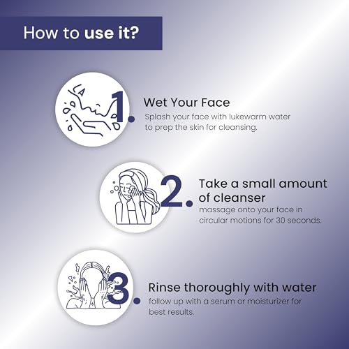 Image of VINR Refreshing Face wash with 5% Niacinamide & 0.5% Hyaluronic Acid | Gentle Cleanser for Wrinkles & Dull Skin | Infused With Vitis Vinifera| Anti Aging For Men & Women | 100ml