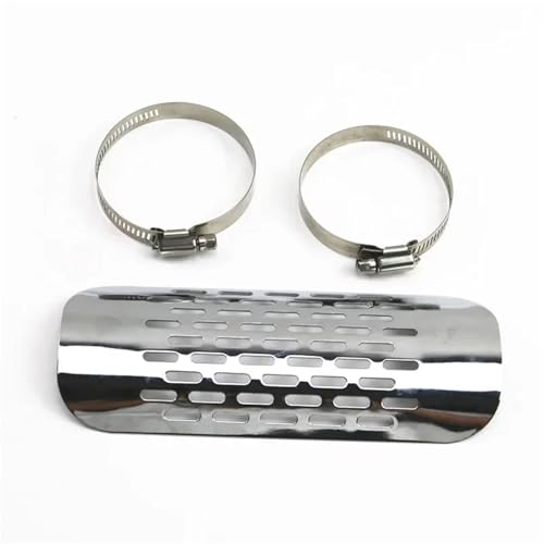 Protector térmico de escape para moto soluciona calor en chopper 2
