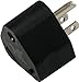 Conntek 14101 15A to TT-30R RV Plug Adapter , Black
