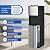 IKT Bottom Load Water Dispenser for 3-5 Gallon Bottle UV Self Cleaning Hot Cold and Room with Child Safety Lock
