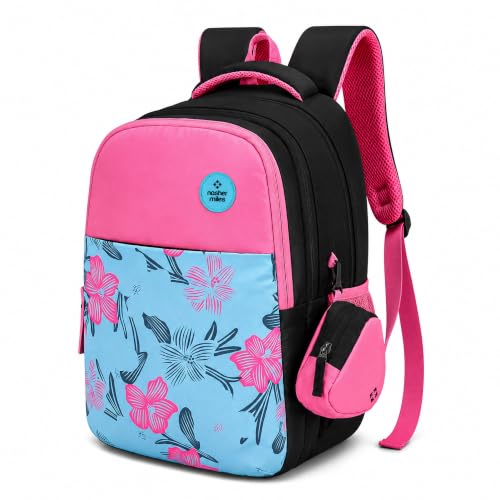 Image of Nasher Miles Polyester Backpack | Ideal for Preschool, Kindergarten, College, School, Office& Travel | Toddler, Girls, Boys, Men, Women
