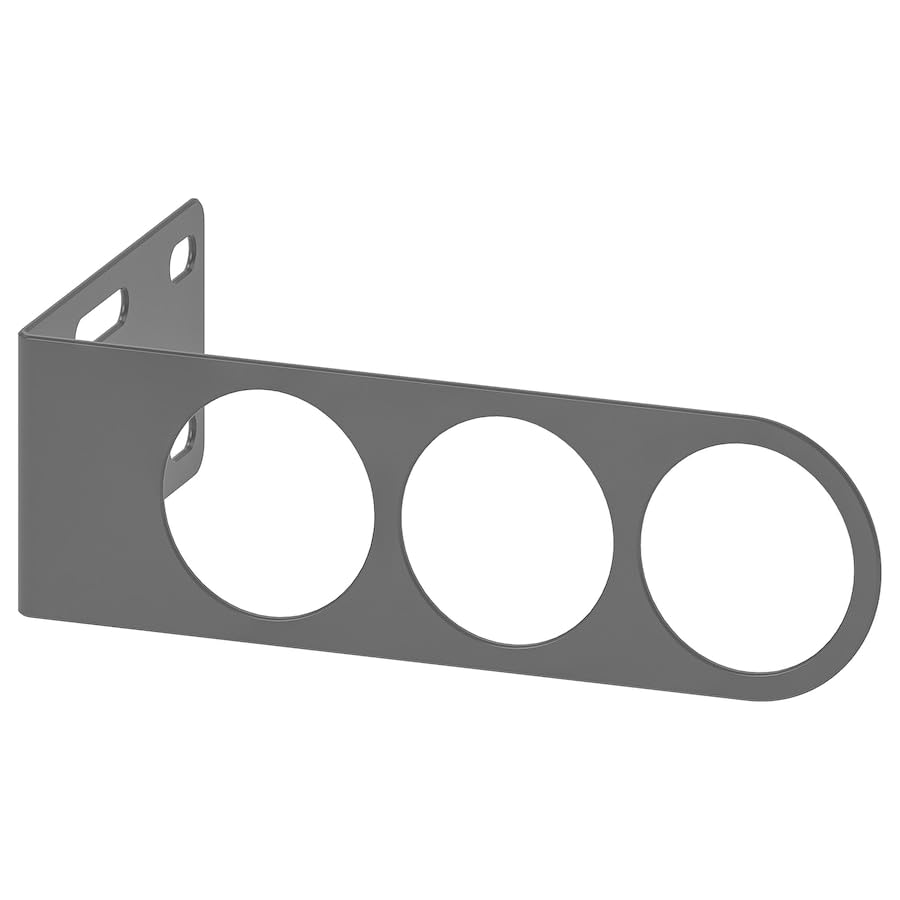 Valet hanger, dark grey, 17x5 cm (6)