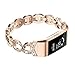 Wearlizer Compatible Fitbit Charge 2 Bands Metal Replacement Fitbit Charge hr 2 Bands/Assesories/Strap Adjustable for Fit bit Bands Charge 2 No Tool is Needed