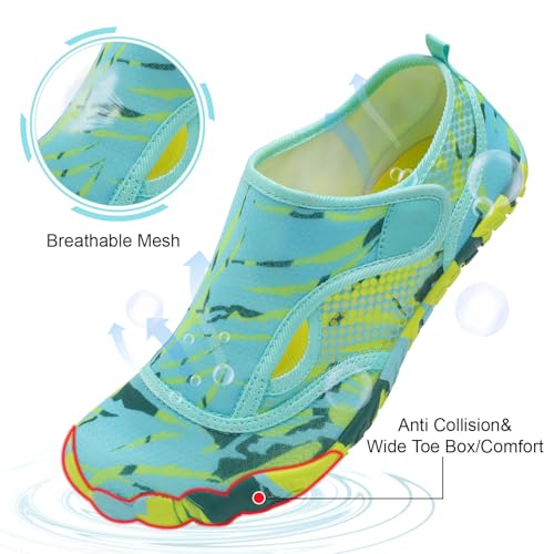 Image of Centipede Demon Swim Water Shoes for Women Men Quick Dry Barefoot Aqua Sneakers Shoe for Beach Hiking Diving Boating River Outdoor Water Sports