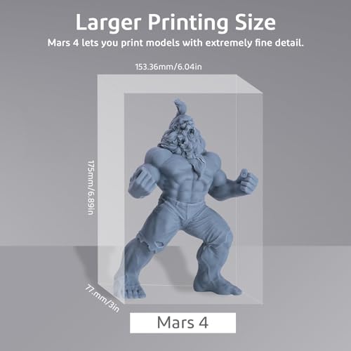 Elegoo Mars 4 Msla Resin 3D Printer With 7-Inch 9K Monochrome Lcd thumb #5