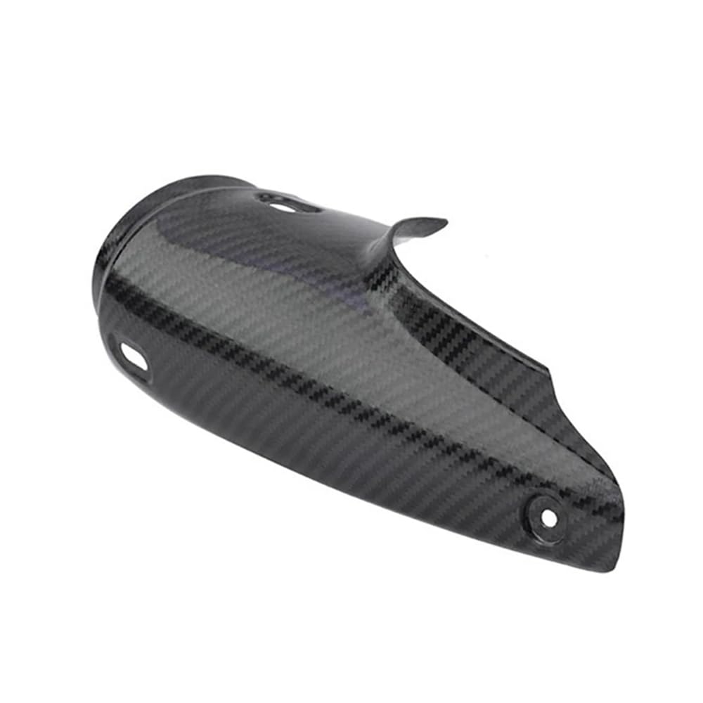 Moto scarico tubo marmitta copertura paracalore per BMW R1200GS 2013-2018 R1250GS 2019-2023 tubo paracalore link marmitta protettore curvo copertura in fibra di carbonio stile