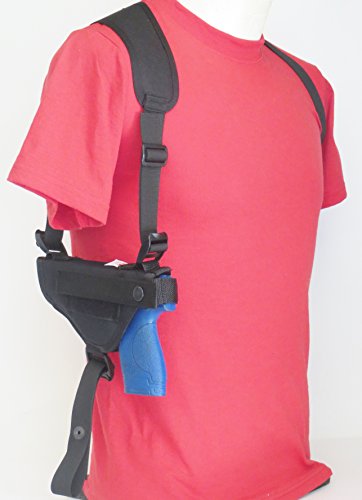 Left Hand Shoulder Holster Fits Ruger Lc9 & Lc9S Pistol With Underbarrel Laser Mounted On Gun #TOP1